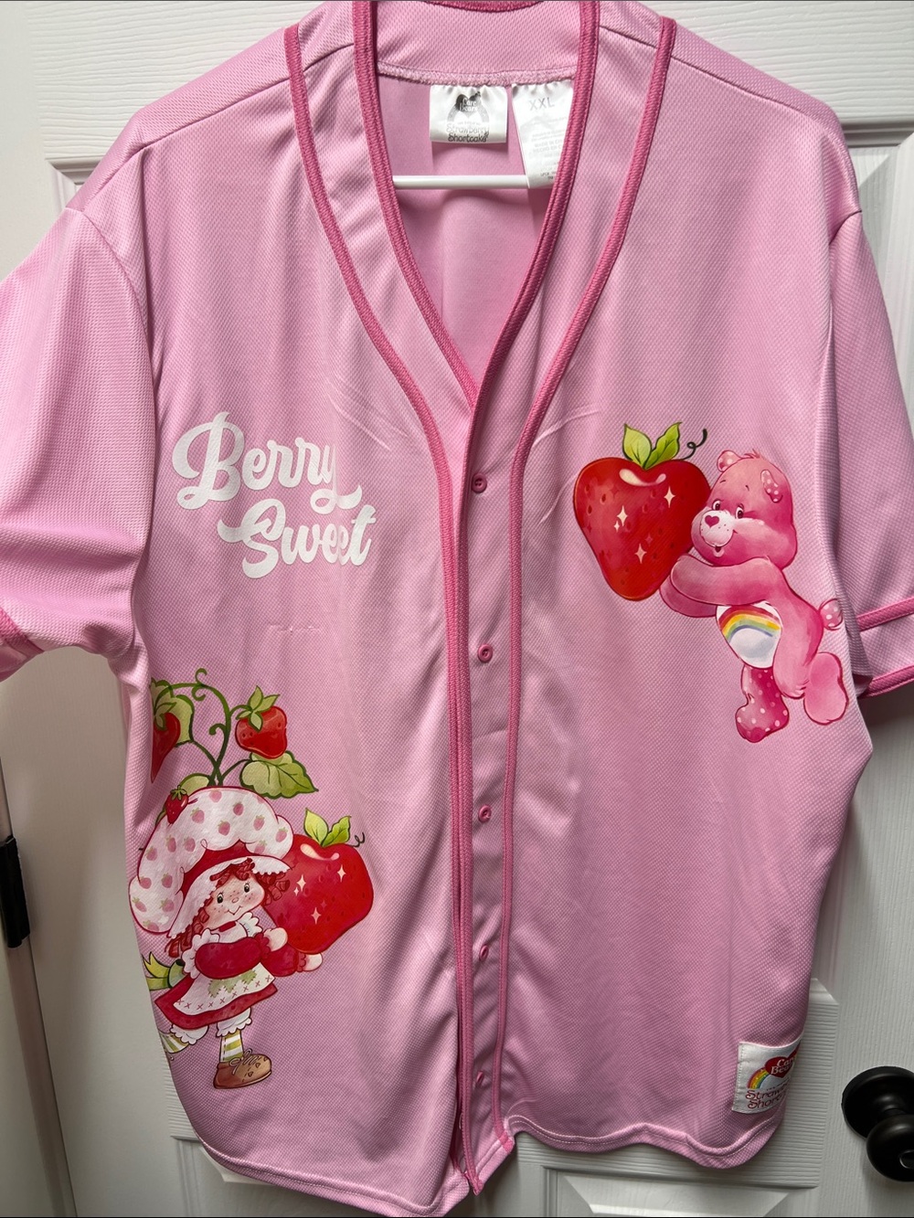 Pink Strawberry 'Berry Sweet' Women’s Top 2XL